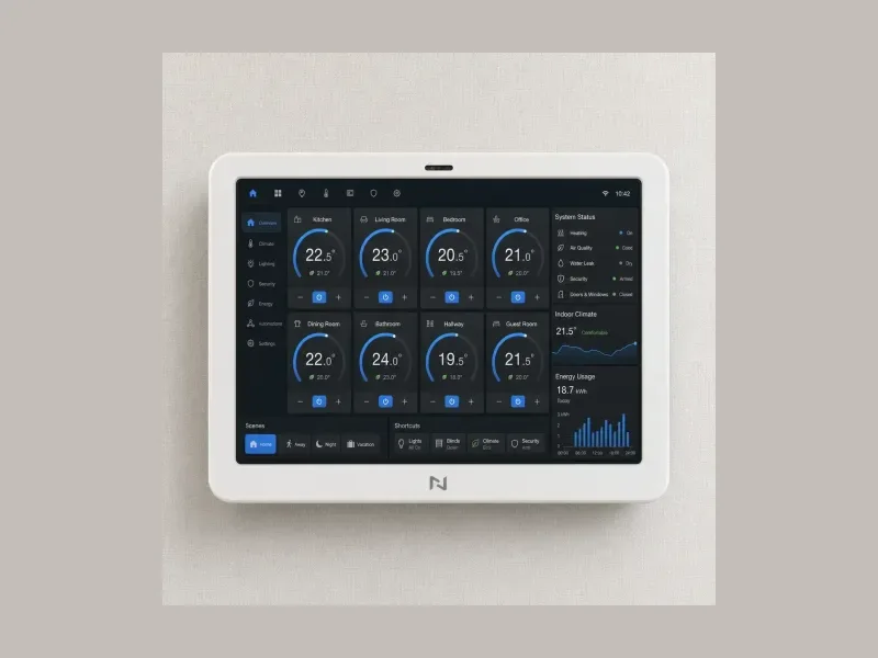 Per-Room Kiosk Tablet