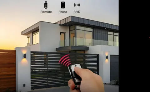 Smart Gate Automation - Sliding · Swing · Safety Beam · Video Door Phone · FASTag Coming Soon, photo 1